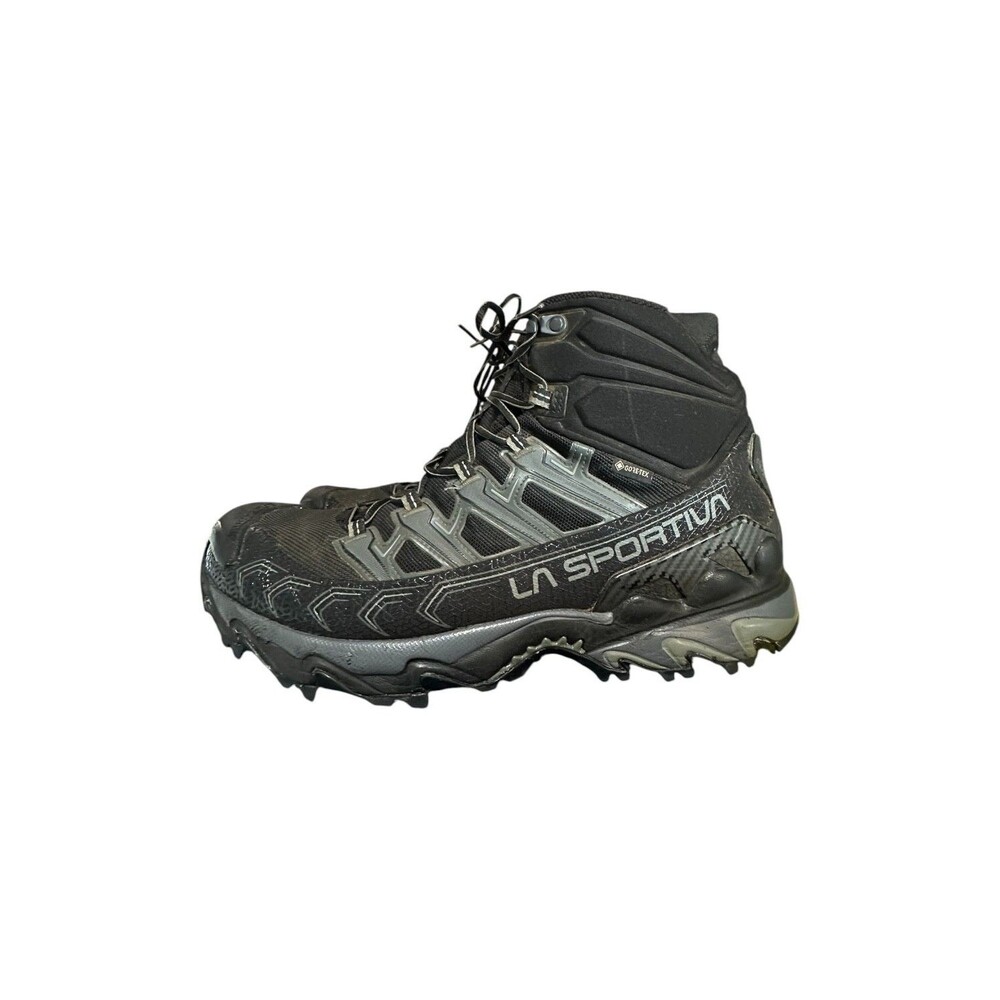 La Sportiva Ultra Raptor II Mid GTX Hiking Shoes Men's Size 13 Nature Black